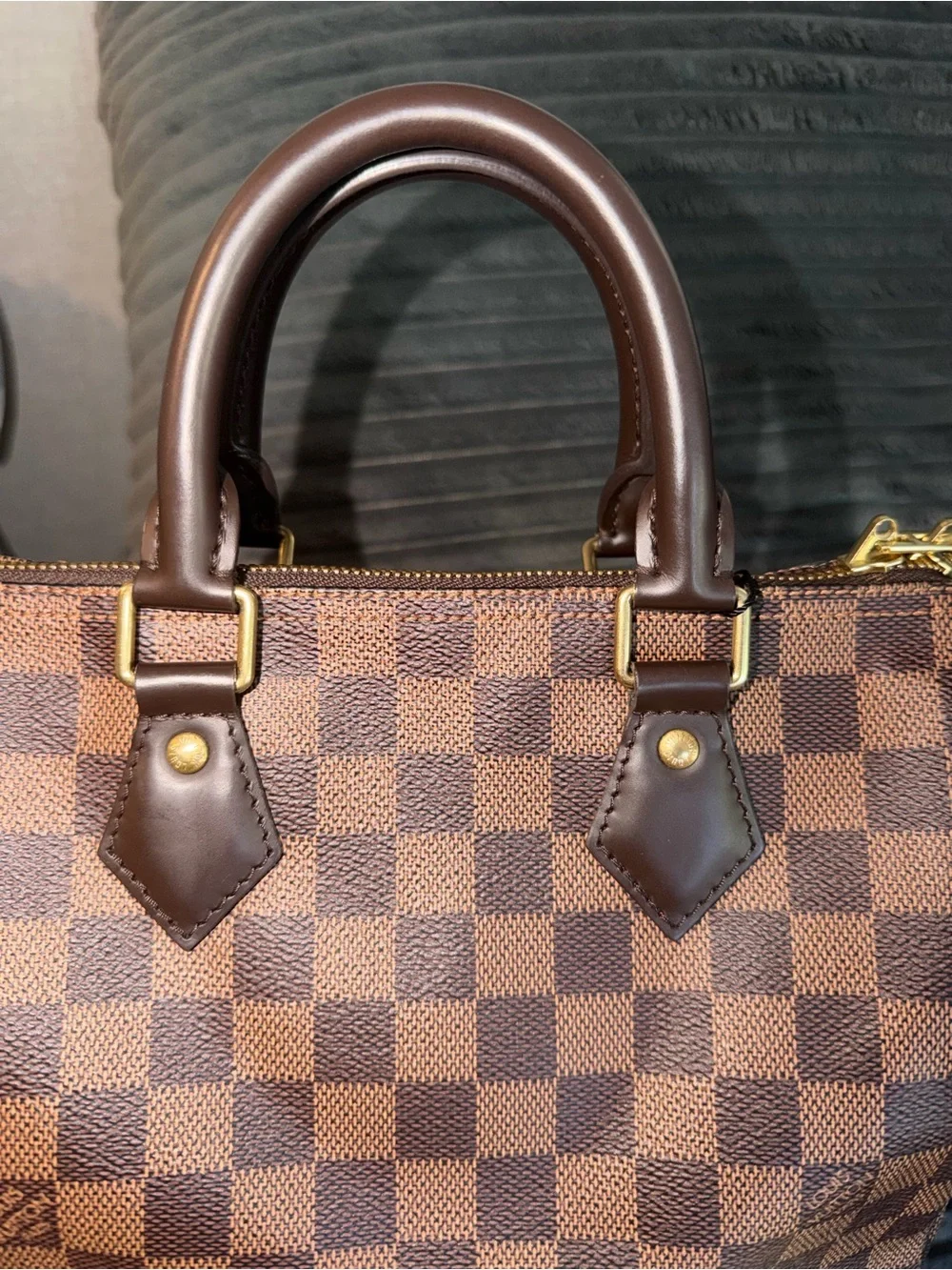 LOUIS VUITTON DAMIER EBÈNE SPEEDY BANDOULIÈRE 25 bag